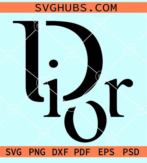 dior svg logo|dior logo without background.